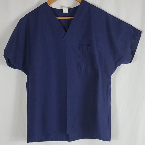 Barco Lightweight Small Navy Blue Scrub Set - Picture 7 of 12